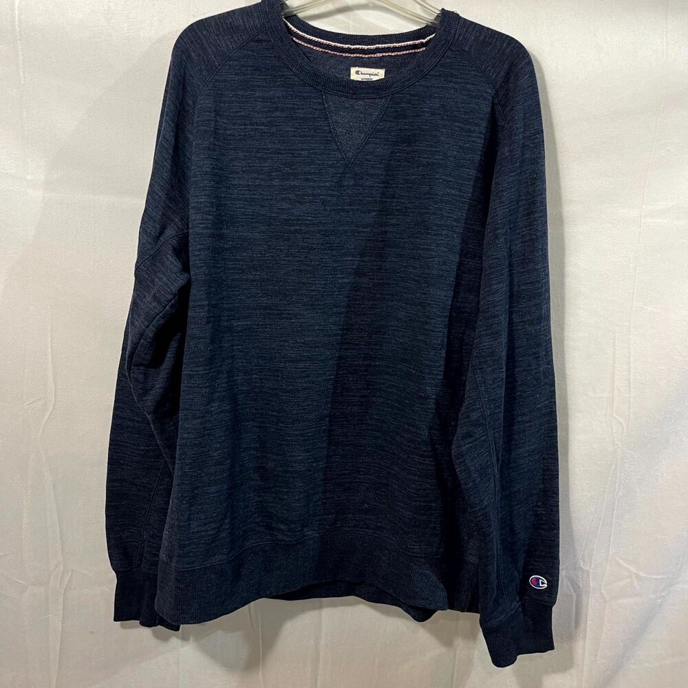 Champion Authentic Athletic Apparel‎ Crewneck Sweatshirt Navy Blue Size XL Mens